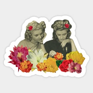 Flower Collectors Sticker